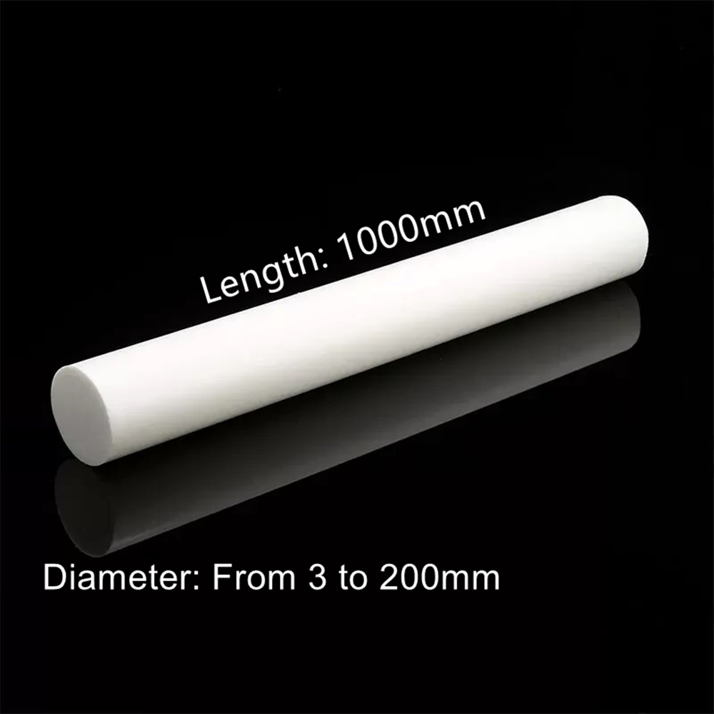 Barre Ronde En PTFE (Téflon) - Diamètre 51mm, Longueur 100mm, Idéale Pour Bricolage/industrie